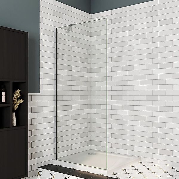 duschspa Duschwand 185cm 6mm ESG Seitenwand günstig online kaufen