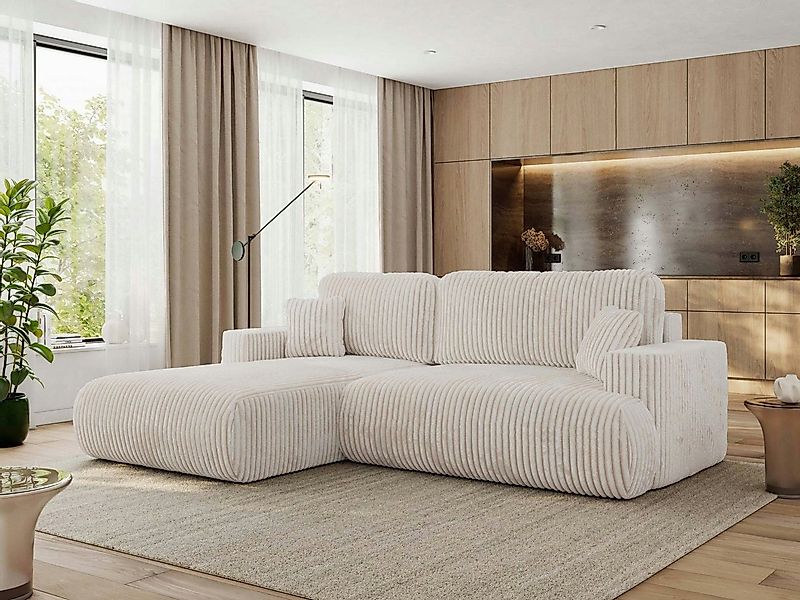 MKS MÖBEL Ecksofa OVO L, Set, mit Schlaffunktion und Bettkasten, DL-Automat günstig online kaufen