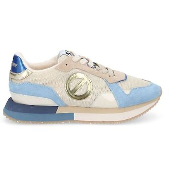 No Name  Sneaker MIA NEW JOGGER W - KNIT/SUEDE/PAT. - BLANC CASSE/BLEU günstig online kaufen