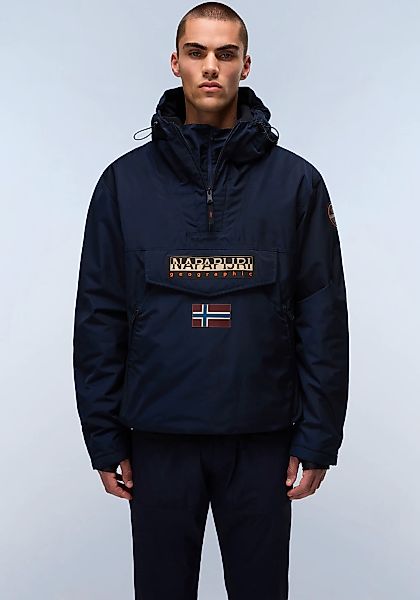 Napapijri Anorak "RAINFOREST", mit Kapuze, regular fit, mit seitlichen Reiß günstig online kaufen