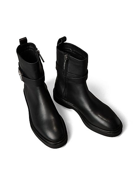 Calvin Klein ANKLE BOOT W/ METAL LOGO Stiefelette Boots, Klassik-Stiefelett günstig online kaufen