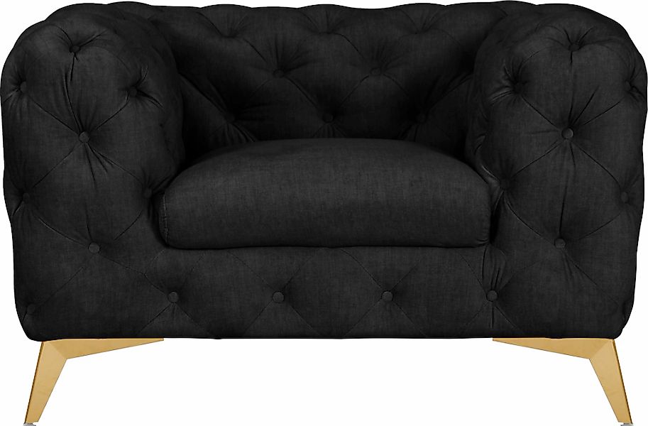 Home affaire Chesterfield-Sessel "Glynis Sessel" aufwändige Knopfheftung, m günstig online kaufen