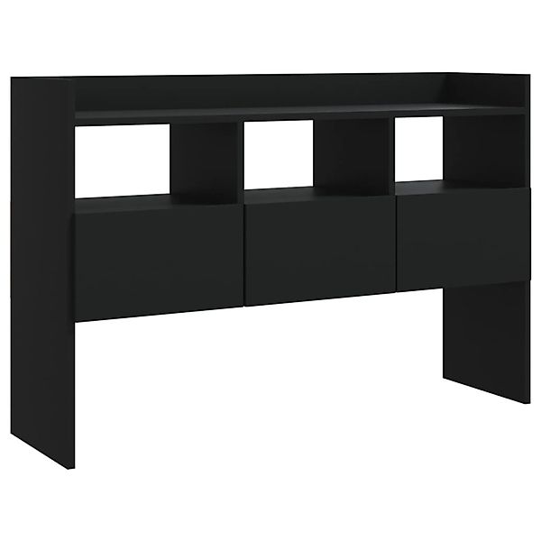 vidaXL Sideboard Schwarz 105x30x70 cm Holzwerkstoff 808378 günstig online kaufen