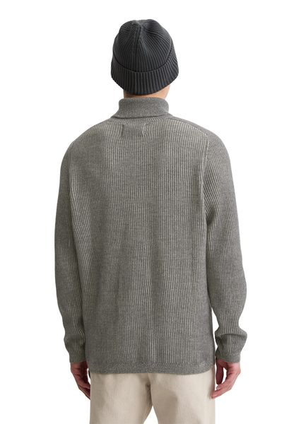 Marc O'Polo Rollkragenpullover aus Baumwoll-Schurwoll-Mix, regular günstig online kaufen