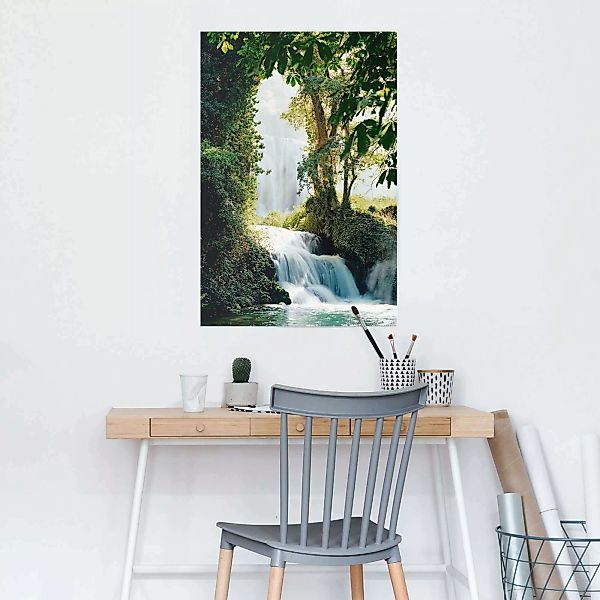 Reinders Poster "Wasserfälle Zaragoza", (1 St.) günstig online kaufen