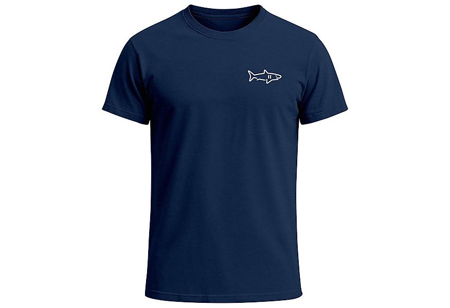 Neverless Print-Shirt Herren T-Shirt mit Hai Print - Kurzarm Shirt mit deze günstig online kaufen