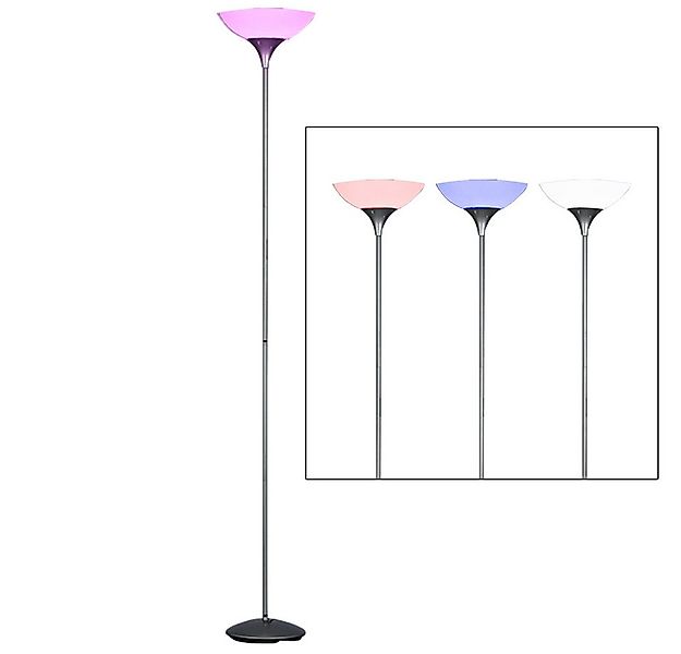 Reality Leuchten LED Stehlampe, Leuchtmittel inklusive, Warmweiß, Farbwechs günstig online kaufen