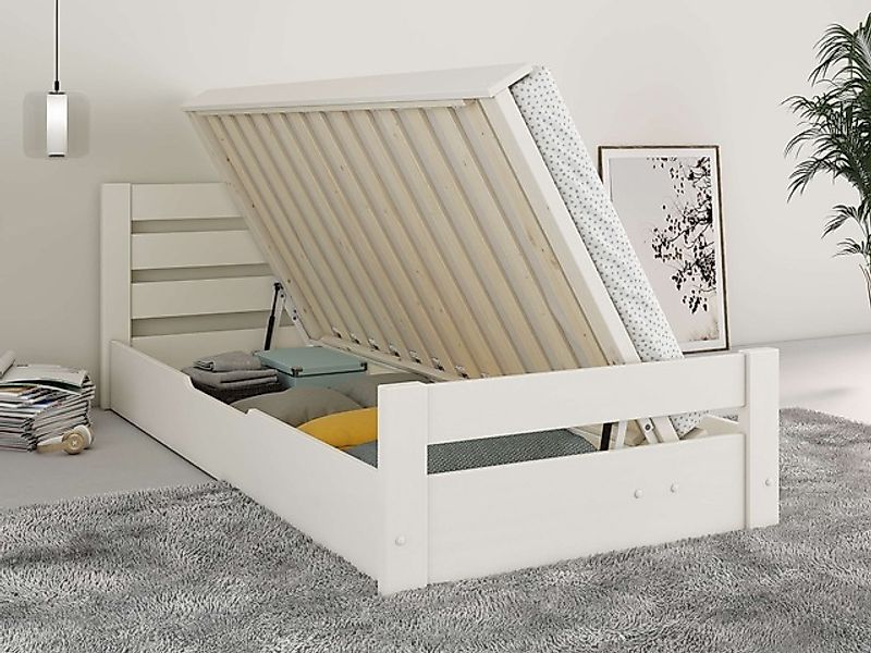 OTTO home Massivholzbett »"GODJE ", TOPSELLER, zertifiziertes Massivholz (K günstig online kaufen