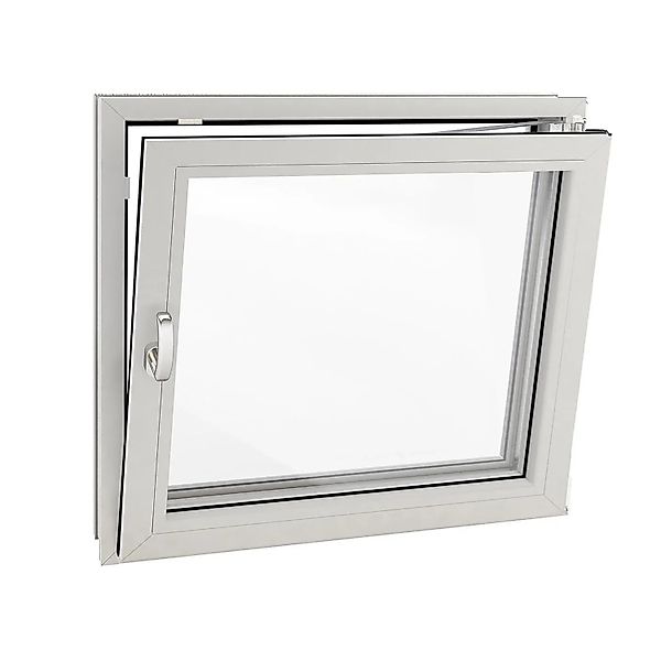 Roro Fenster Eco Kunststoff-Profil Weiß 100 cm x 80 cm DIN R günstig online kaufen