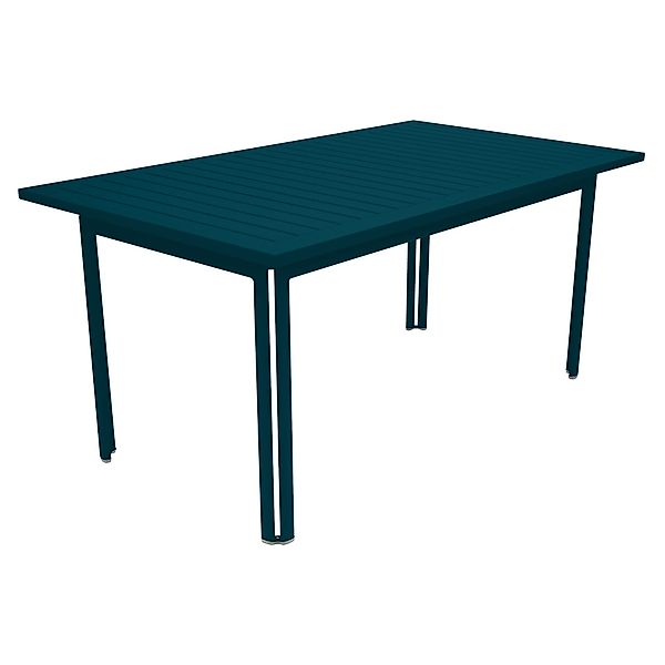 COSTA Tisch Aluminium Acapulcoblau 160 x 80 cm günstig online kaufen