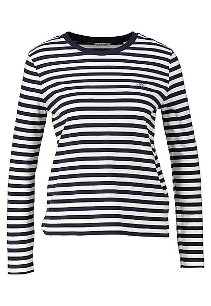Gant T-Shirt Damen Langarmshirt aus Bio-Baumwolle günstig online kaufen