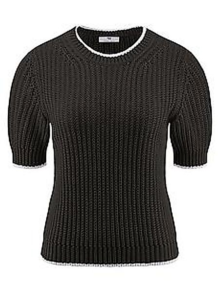 Rundhals-Pullover Peter Hahn braun günstig online kaufen