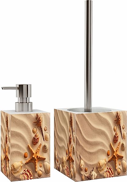 Sanilo Badaccessoire-Set "mit Motiv, viele schöne Seifenspender und WC Bürs günstig online kaufen