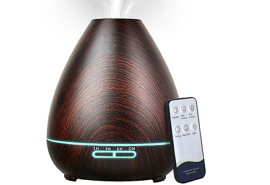 Luckice Luftreiniger 2-in-1:Luftbefeuchter+AromadiffuserUltraschall 400ML, günstig online kaufen