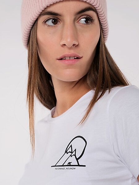Damen T-shirt - No Change No Snow günstig online kaufen