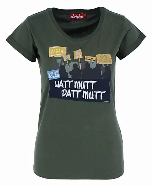 Derbe Print-Shirt Watt Mutt (1-tlg) günstig online kaufen