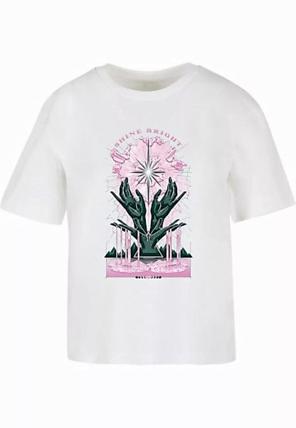 Miss Tee Kurzarmshirt Miss Tee Damen Shine Bright Tee (1-tlg) günstig online kaufen