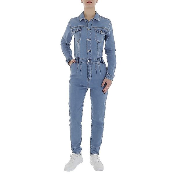 Ital-Design Jumpsuit Damen Freizeit (87543221) Used-Look günstig online kaufen