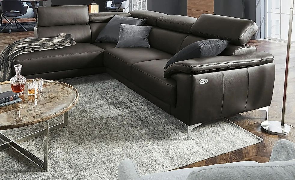 Max Schelling Ecksofa  Vita ¦ braun ¦ Maße (cm): B: 209 T: 293.0 Polstermöb günstig online kaufen