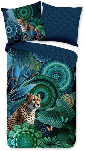 hip Wendebettwäsche "Nyah" 3 Stk. tlg. Satin, Reißverschluss, Wendeoptik, M günstig online kaufen