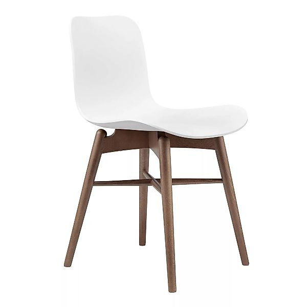 NORR 11 - Langue Original Stuhl Gestell geräucherte Buche - off-white/Sitzs günstig online kaufen