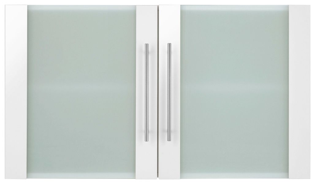 wiho Küchen Glashängeschrank "Flexi2" Breite 100 cm günstig online kaufen