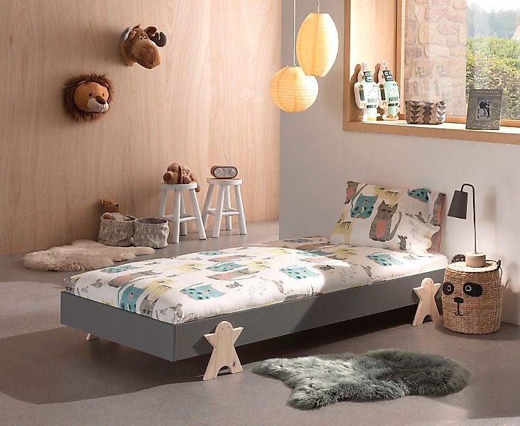 Vipack Kinderbett "Modulo, stapelbares Einzelbett, inkl. Rolllattenrost, 2 günstig online kaufen