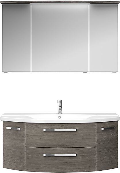 Saphir Badmöbel-Set Serie 4010 2-teilig Keramik-Waschtisch günstig online kaufen