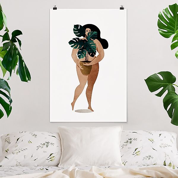 Poster Miss Monstera günstig online kaufen