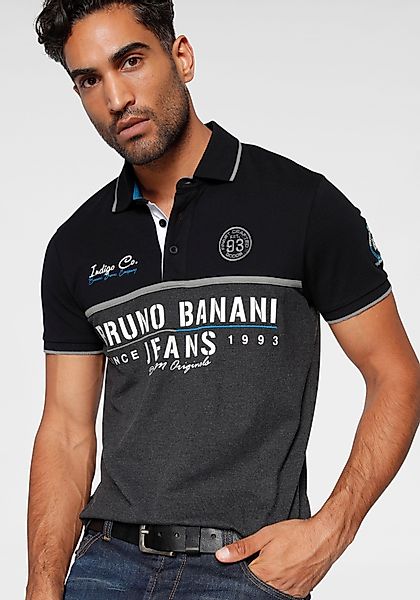 Bruno Banani Poloshirt, Kurzarm, körpernahe Passform, mit Polokragen günstig online kaufen