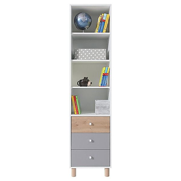 Lomadox Regal FAIRFAX-133, Regalschrank, in weiß günstig online kaufen