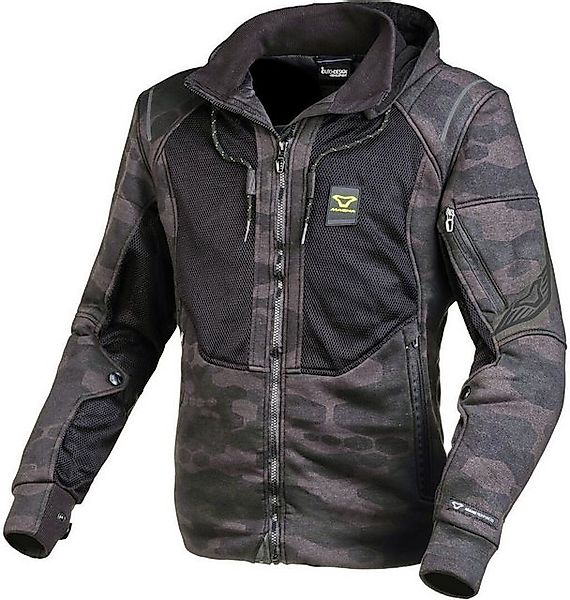 Macna Motorradjacke Breeze Camo Motorrad Zip Hoodie (mit Handschuhen) belüf günstig online kaufen