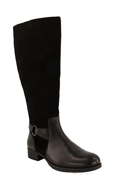 Ulla Popken Lederstiefel XL-Schaft Ledermix Weite H Stiefel günstig online kaufen