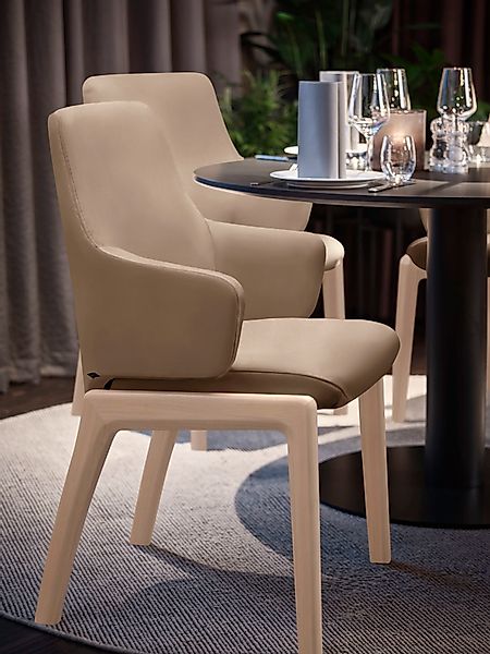 Stressless Polsterstuhl "Laurel" () Leder PALOMA Low Back mit Armlehne, Grö günstig online kaufen