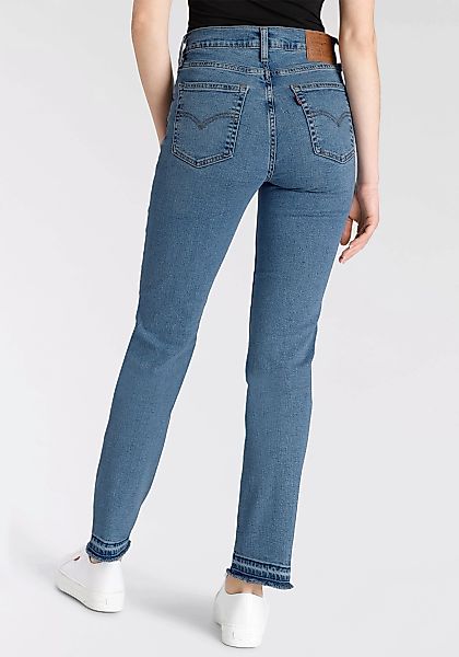 Levi's® Straight-Jeans 724 High Rise Straight mit Fransen am Saum günstig online kaufen