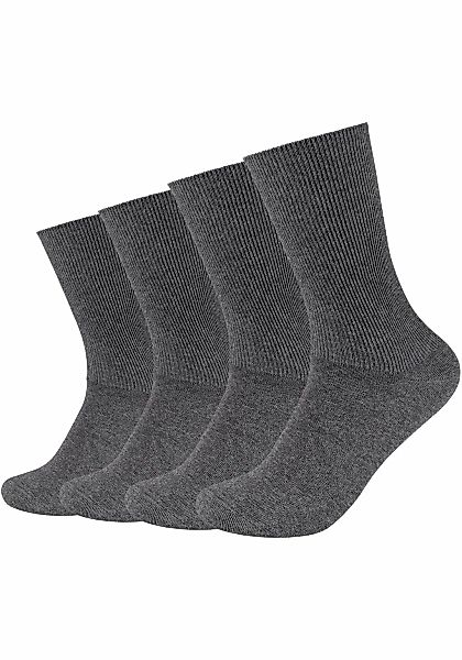 Camano Socken "comfort" 4 Paar, 4 Paar tlg. superweiche Bündchen, venenfreu günstig online kaufen