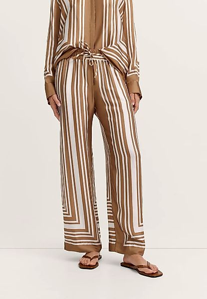 bugatti Stoffhose mit grafischem Print aus Viskose günstig online kaufen