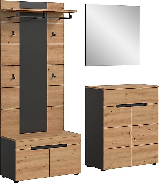 INOSIGN Garderoben-Set »REHAT, TOPSELLER!, 4-teilig, Breite 175 cm, individ günstig online kaufen