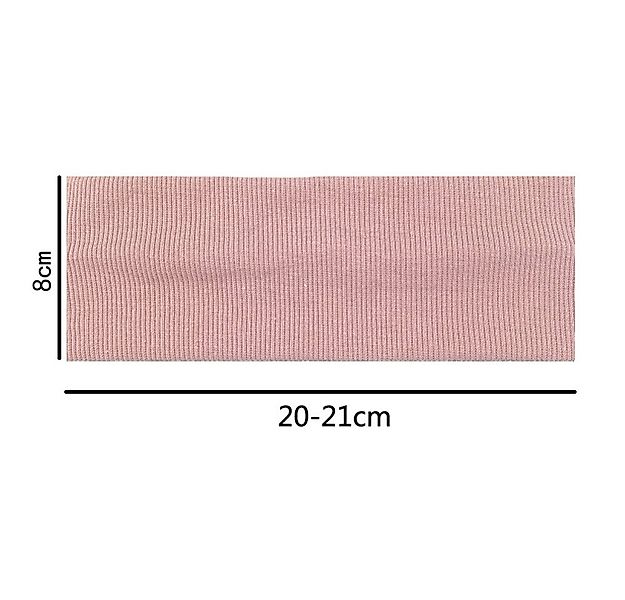 Coonoor Haargummi 6 Stück Stirnbänder Damen Boho Breite Haarband Yoga Stirn günstig online kaufen