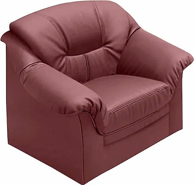 DOMO collection Sessel »Montana Kunstleder-Bezug, zeitlos und elegant« günstig online kaufen