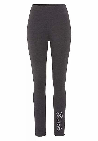 Bench. Loungewear Leggings, mit glänzender Logostickerei, Loungewear günstig online kaufen