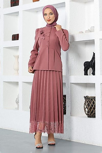 MODAMİHRAM Tunika Dantel-Detail Rock-Set günstig online kaufen