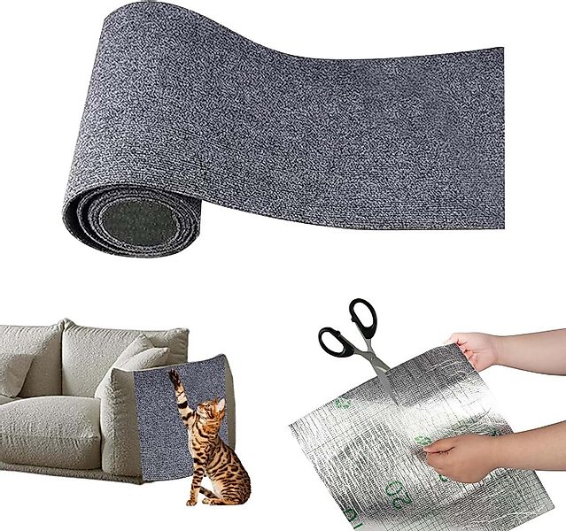 Coonoor Kratzmatte Katze Wand Selbstklebend Kratzschutz Sofa Katze, Kratzte günstig online kaufen