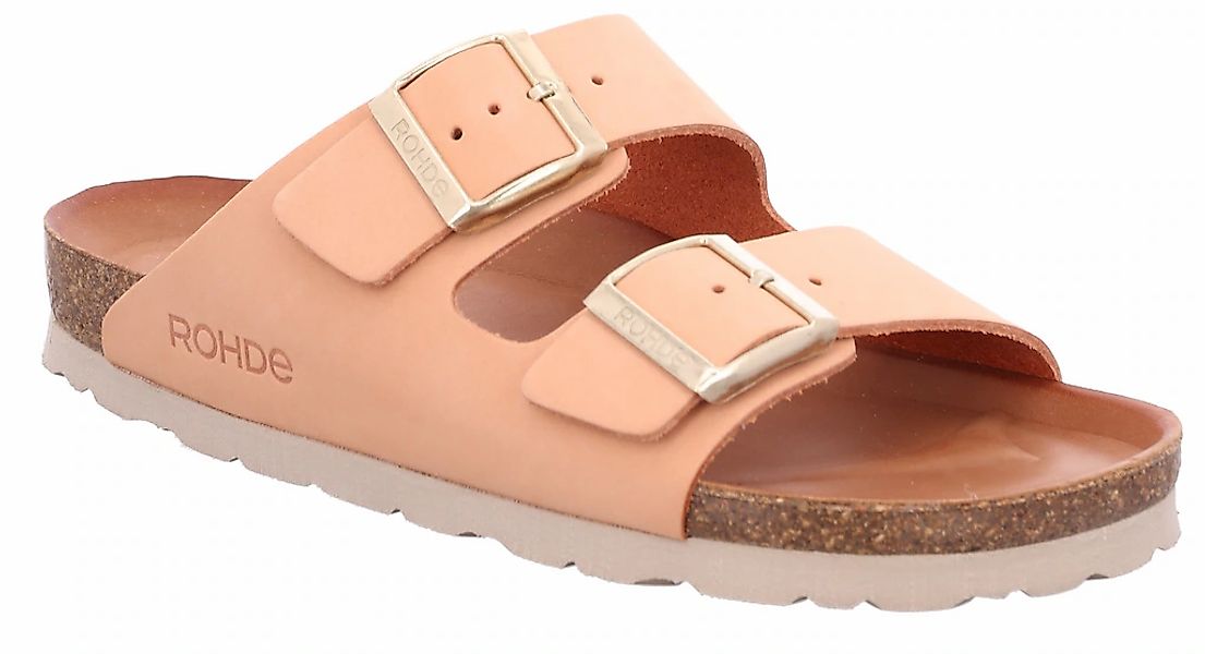 Rohde Pantolette "Alba" Sommerschuh, Hausschuh mit zwei Schnallenverschlüss günstig online kaufen