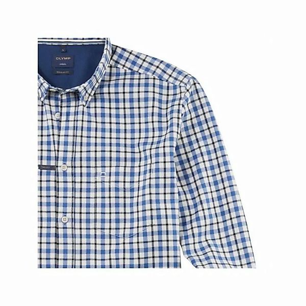 OLYMP Langarmhemd marineblau (1-tlg) günstig online kaufen