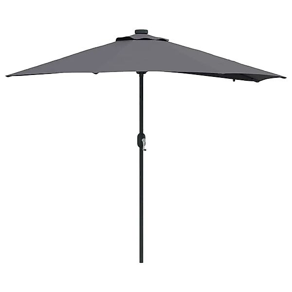 vidaXL Gartenparasol Anthrazit 294 x 150 x 223 cm Stoff 42003261 günstig online kaufen