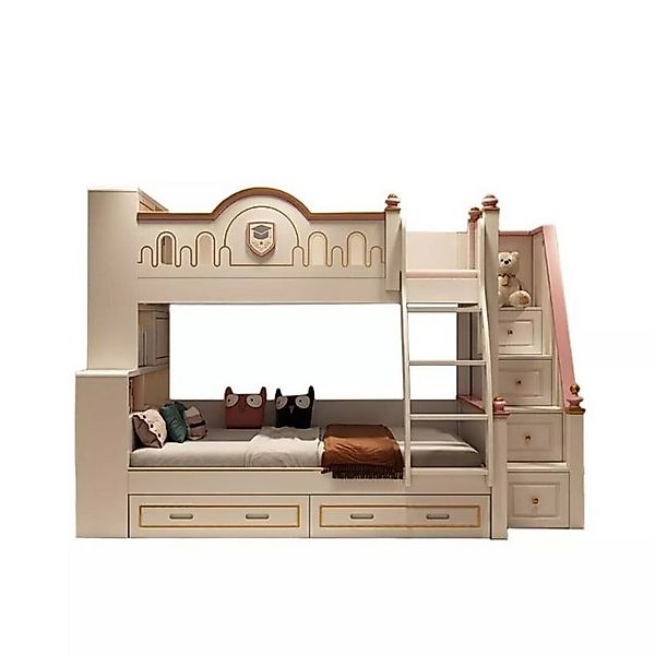 JVmoebel Etagenbett Kinderbett Etagenbett Jugendbett Hochbett Bett Kinderzi günstig online kaufen