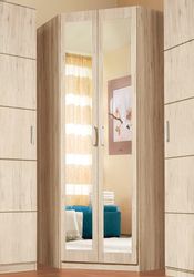 priess Eckkleiderschrank "Bilbao" mit 3 verschiedenen Fronten günstig online kaufen