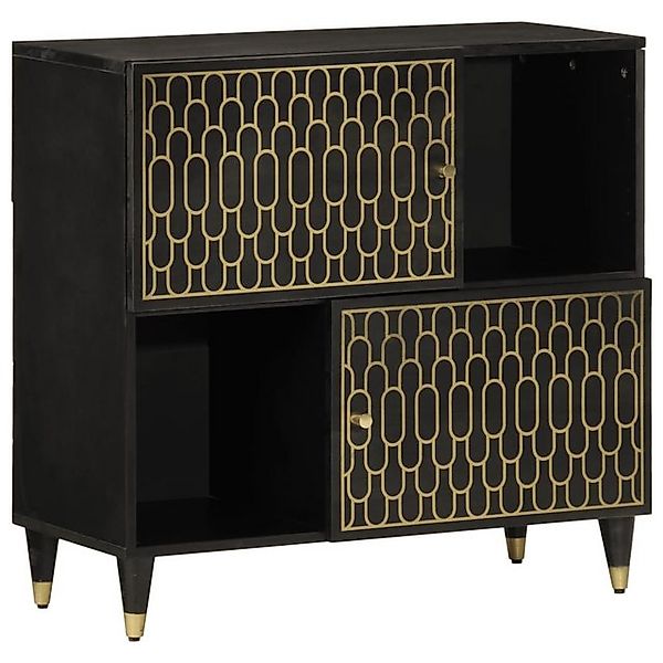 vidaXL Beistellschrank Beistellschrank 80x33x75 cm Massivholz (1-St) günstig online kaufen