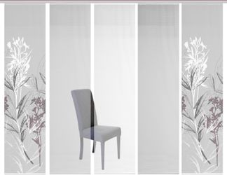 Vision S Schiebegardine "5ER SET SEMORA" Paneelwagen 5 Stk. tlg. HxB: 260x6 günstig online kaufen